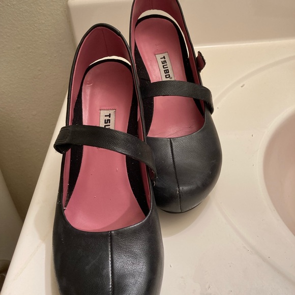 Tsubo Shoes - TSUBO Very EUC Black Women Heels Size 8 Acrea Style